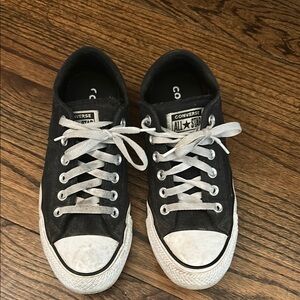 Converse Black and White Low-Top Sneakers